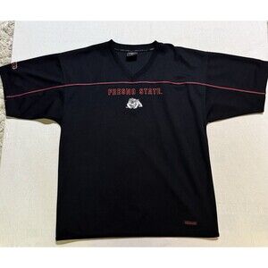 Y2K Colosseum NCAA Fresno State Bulldogs Men’s Jersey Shirt Size Large Vintage
